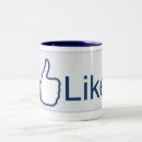 Search for facebook like mugs Social