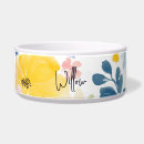 Search for floral pet bowls Watercolor