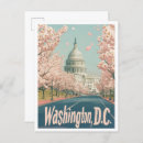 Search for vintage washington dc postcards Illustration
