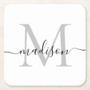 Search for grey silver coasters Monogrammed