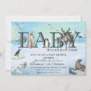 Search for arctic baby shower invitations Animal