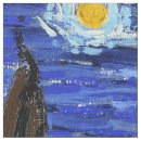 Search for night sky fabric Moon