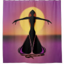 Search for female shower curtains Silhouette