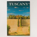 Search for retro vintage italy puzzles Tuscany