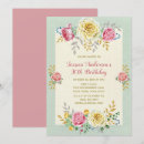 Search for rose gold 30th birthday invitations Flowers