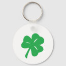 Search for green clover key rings Leaf