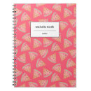 Search for kawaii fruit pattern notebooks Watermelon