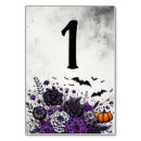Search for halloween table cards Purple