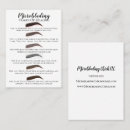 Search for microblading aftercare business cards Aesthetician