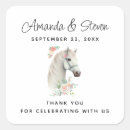 Search for horse wedding stickers Equine
