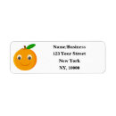 Search for cartoon face return address labels Smile
