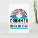 Search for drums birthday cards Band