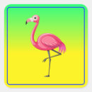 Search for flamingo cartoon stickers Pink bird