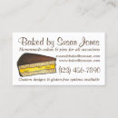 Search for pie business cards Bakery