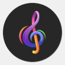 Search for noted stickers G clef