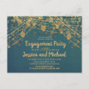 Search for teal engagement party invitations Stylish