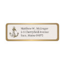 Search for gold anchor return address labels Vintage