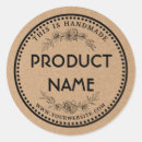 Search for homemade labels Kraft paper