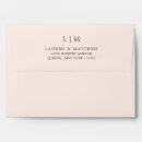 Search for blush pink envelopes Elegant