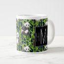 Search for bamboo pattern mugs Panda