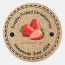 Search for strawberries stickers Jam