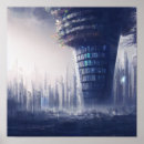 Search for futuristic posters Building