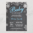 Search for its a boy invitations Snowflake