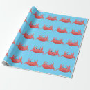Search for seafood wrapping paper Cute