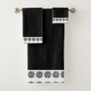 Search for black and white christmas bath towels Retro
