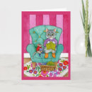 Search for funny knitting cards Illustration