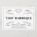Search for i do bbq invitations Elegant