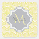 Search for art deco monogram stickers Chic