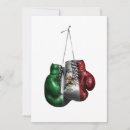 Search for boxing invitations Vintage