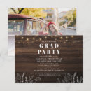 Search for rustic graduation invitations Grad party