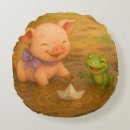 Search for piglet cushions Watercolor