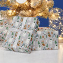 Search for animal christmas wrapping paper Cute