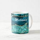 Search for glitter name mugs Blue
