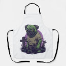 Search for funny pug aprons Wolf