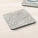Search for mother of pearl coasters Nacre