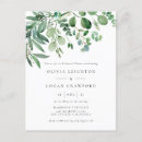 Search for eucalyptus rehearsal dinner invitations Watercolor