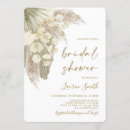 Search for palm bridal shower invitations Green