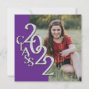 Search for purple and silver graduation invitations Graduate