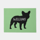 Search for bulldog doormats Frenchie