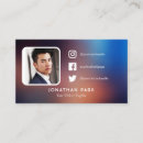 Search for maroon business cards Social media