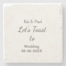 Search for happy couple coasters Calligraphy typography elegant romantic