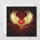 Search for glowing heart cards Red