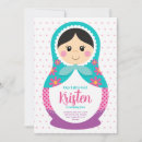 Search for russian invitations Doll