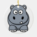 Search for hippo christmas tree decorations Cartoon
