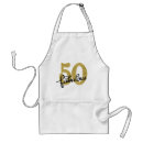 Search for gold party aprons Elegant birthday party