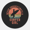 Search for island girl stickers Surfer